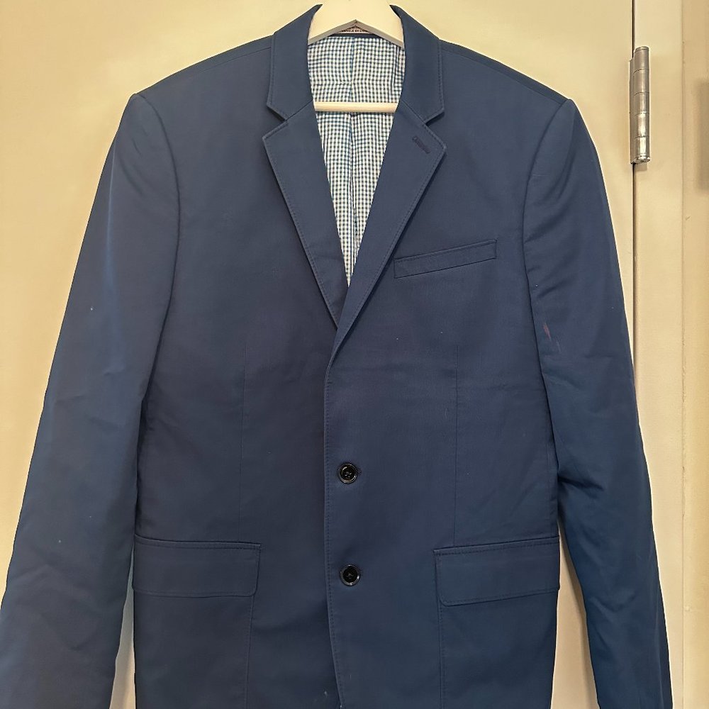 Silky Blue Express Photographer Blazer